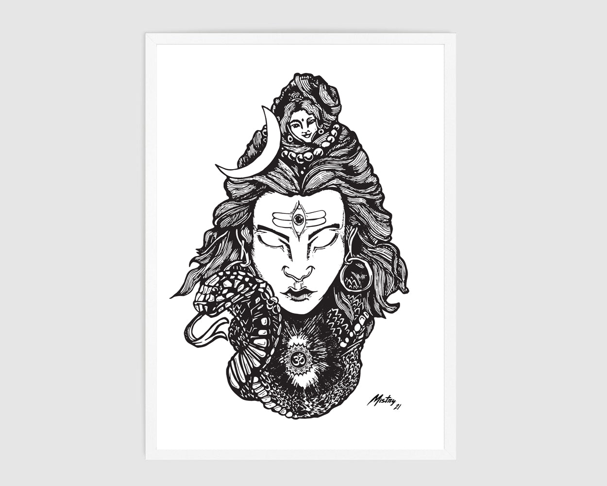 Lord Shiva Print