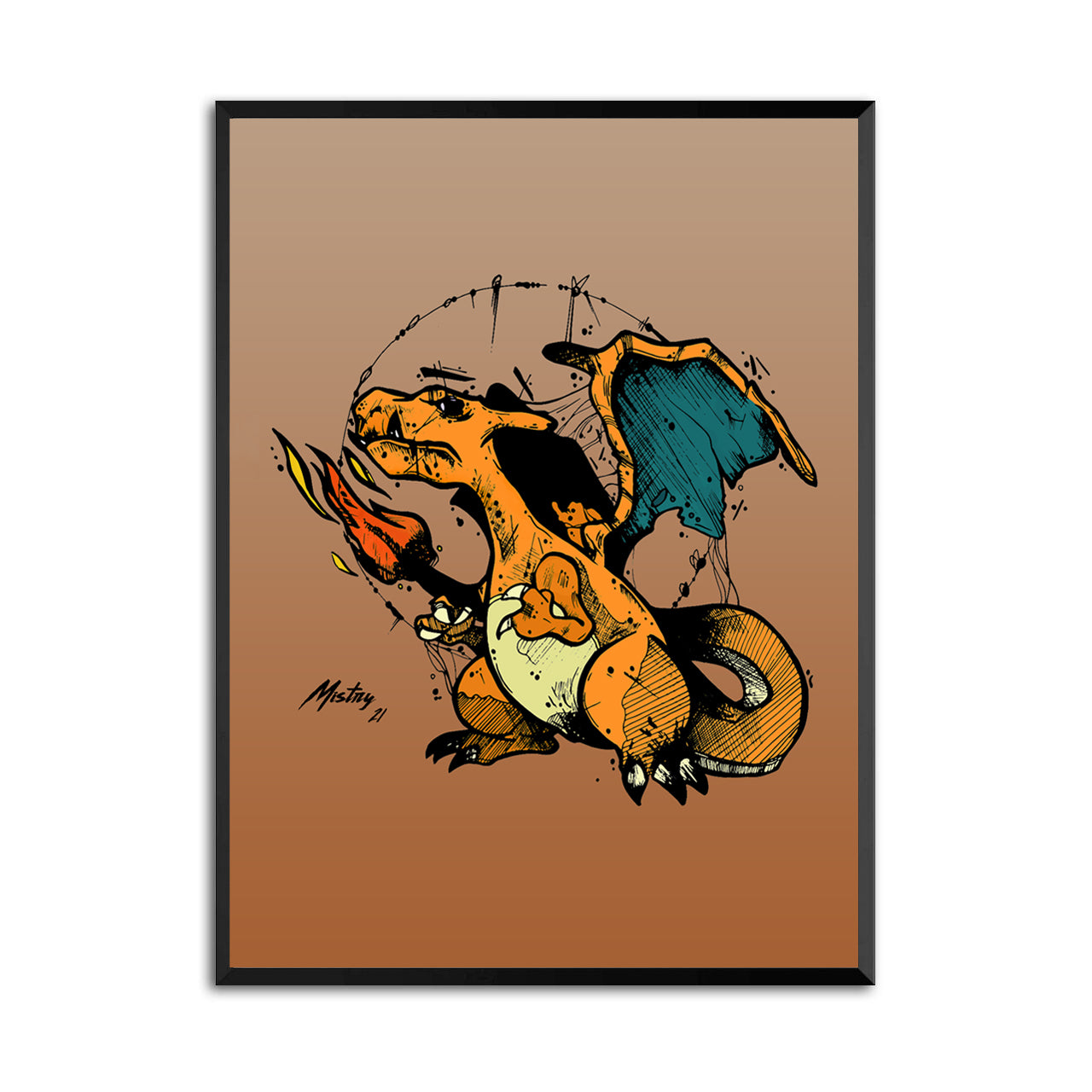 Charizard Print