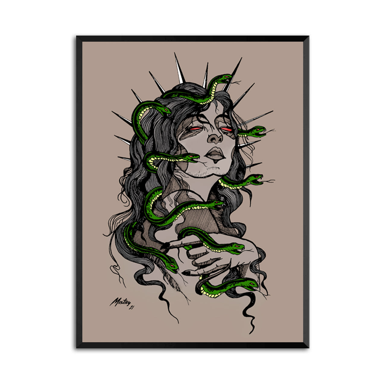 Medusa Print