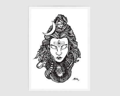 Lord Shiva Print